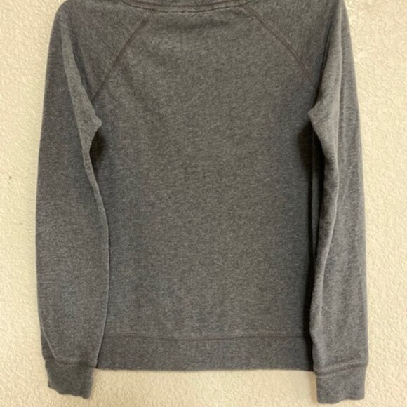 Disneyland Resort Sketch Map Raglan Sweatshirt Grey Small Mickey Mouse EUC - Picture 7 of 8